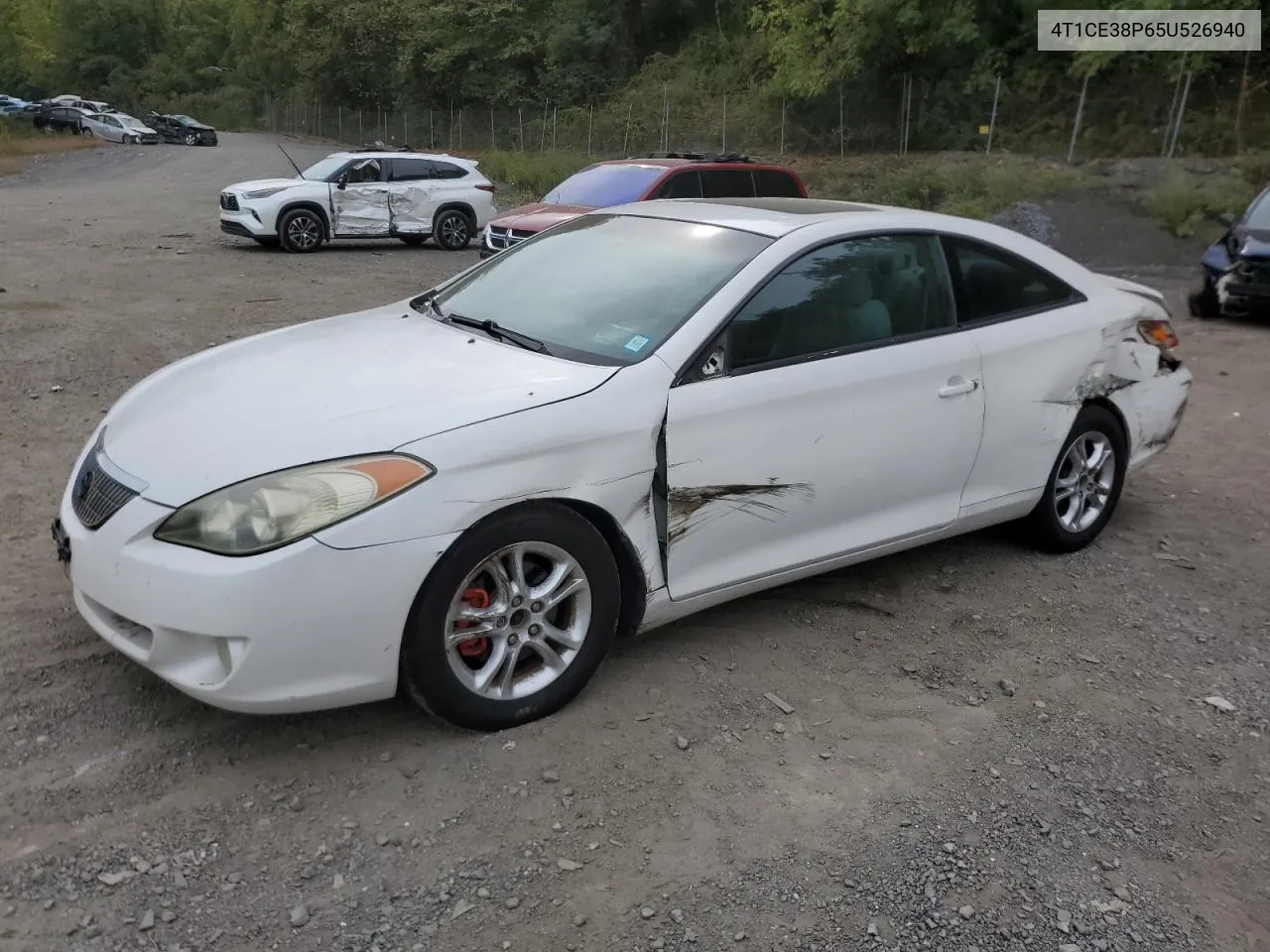 2005 Toyota Camry Solara Se VIN: 4T1CE38P65U526940 Lot: 72231934