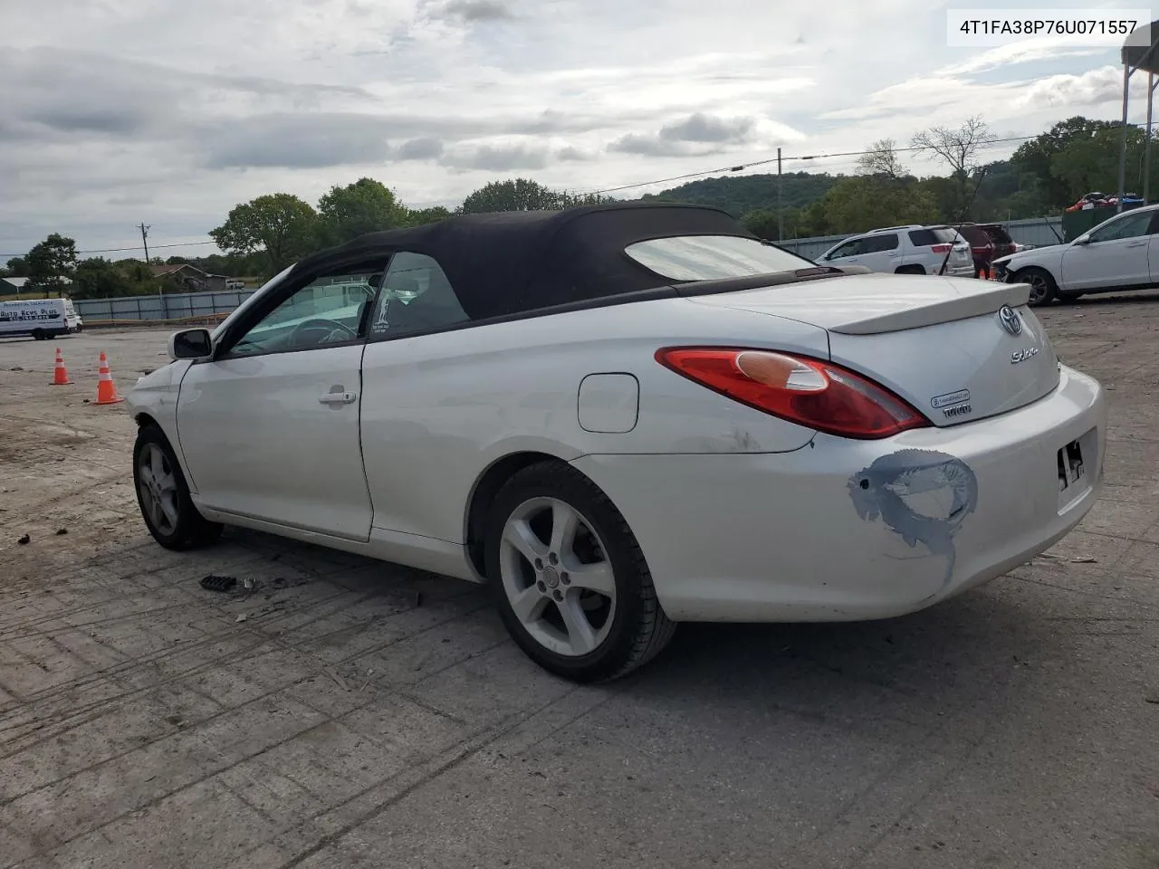 2006 Toyota Camry Solara Se VIN: 4T1FA38P76U071557 Lot: 61545944