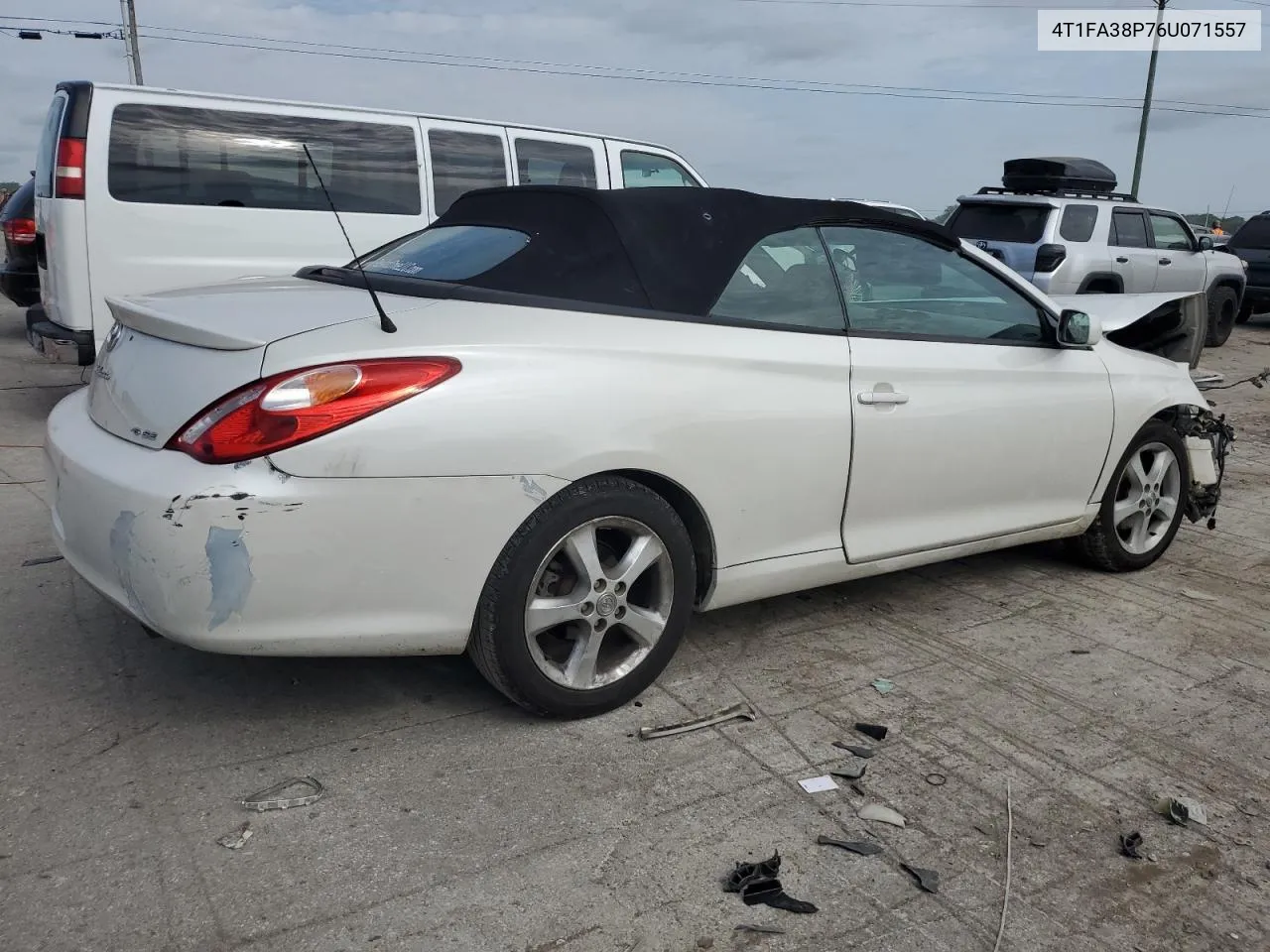 2006 Toyota Camry Solara Se VIN: 4T1FA38P76U071557 Lot: 61545944