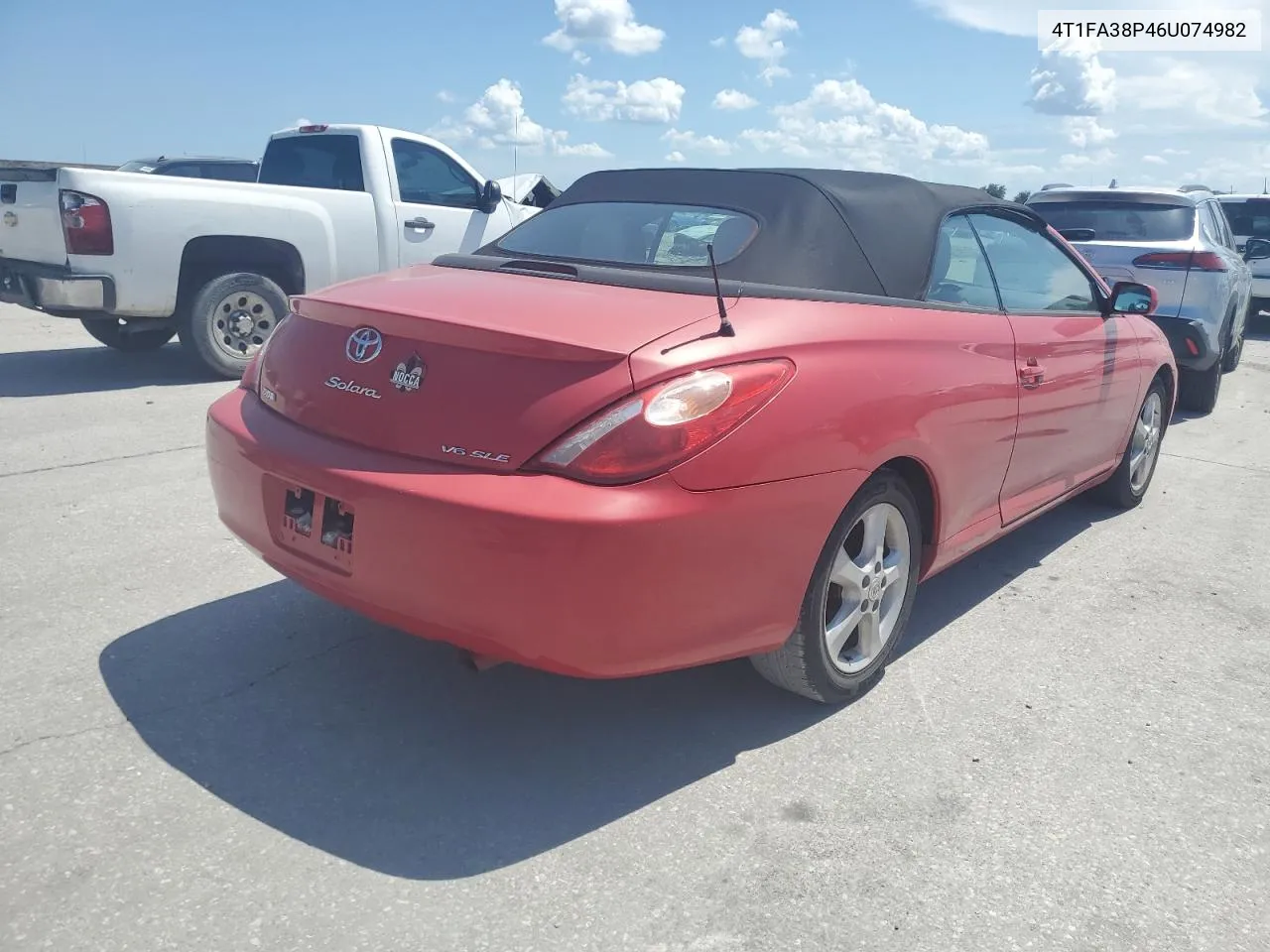 4T1FA38P46U074982 2006 Toyota Camry Solara Se