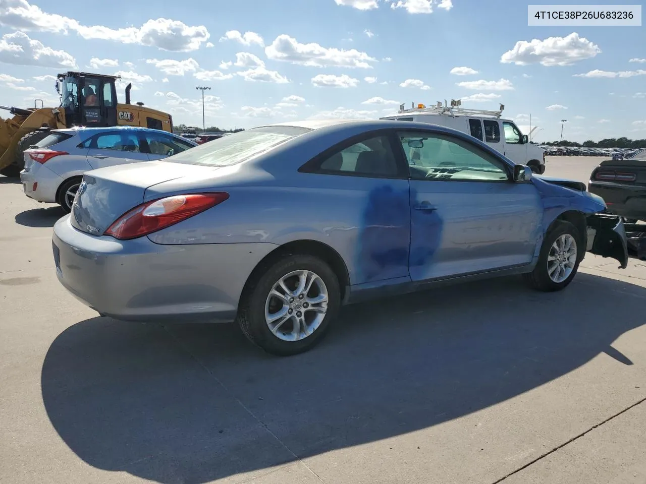 4T1CE38P26U683236 2006 Toyota Camry Solara Se