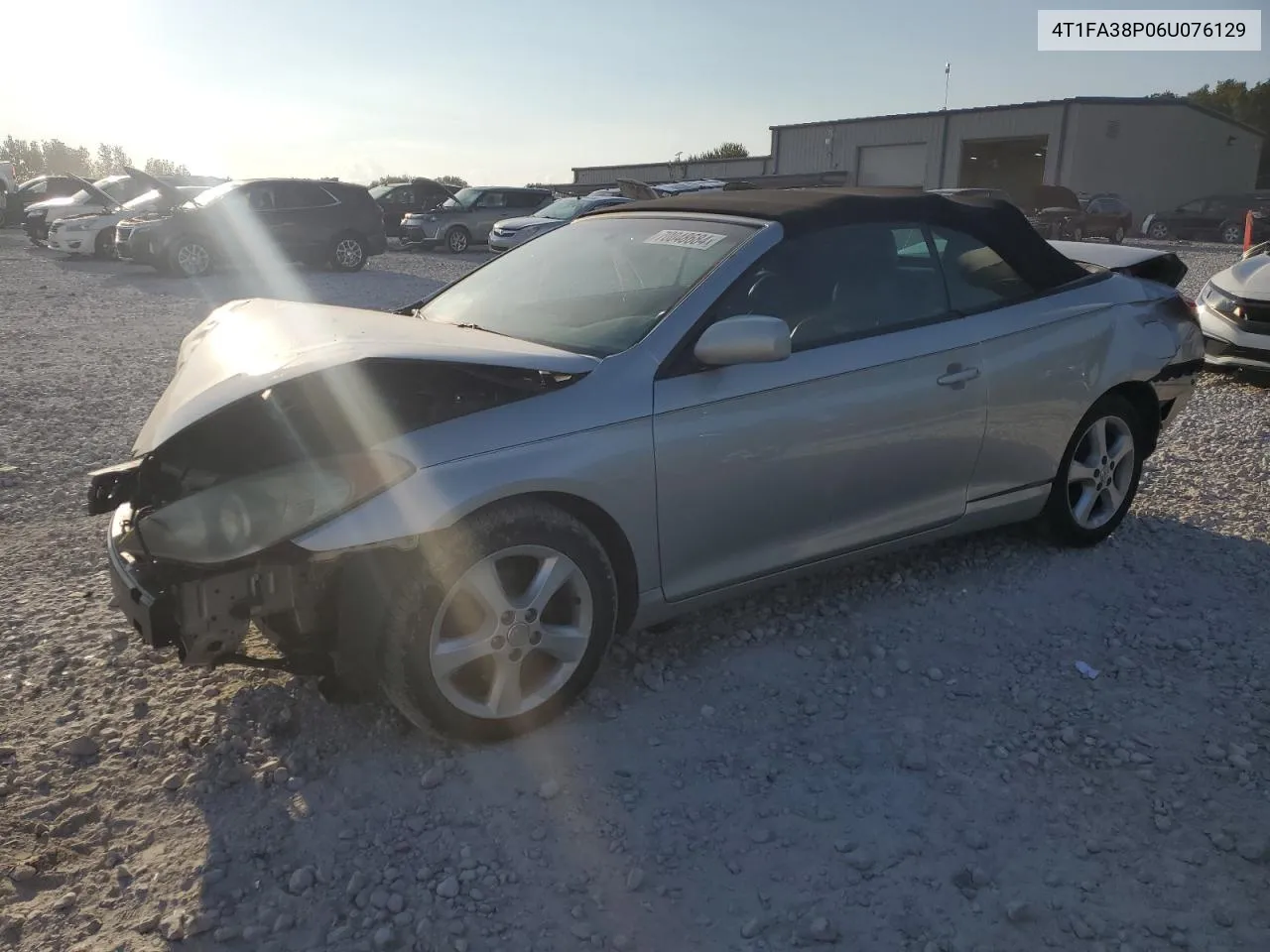 2006 Toyota Camry Solara Se VIN: 4T1FA38P06U076129 Lot: 70048684