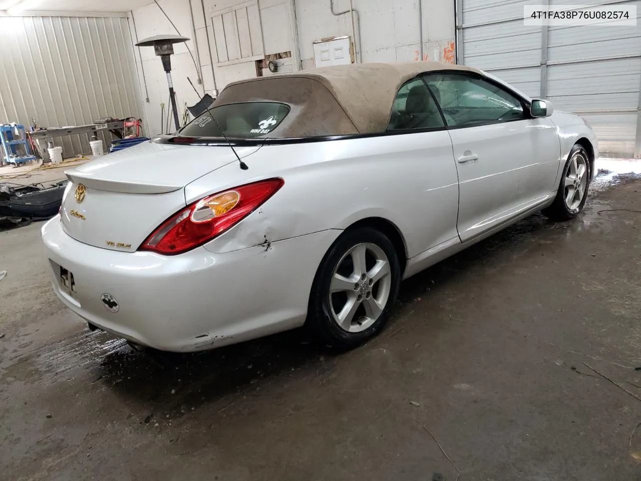 4T1FA38P76U082574 2006 Toyota Camry Solara Se