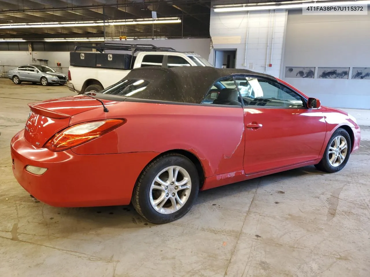 2007 Toyota Camry Solara Se VIN: 4T1FA38P67U115372 Lot: 43117754