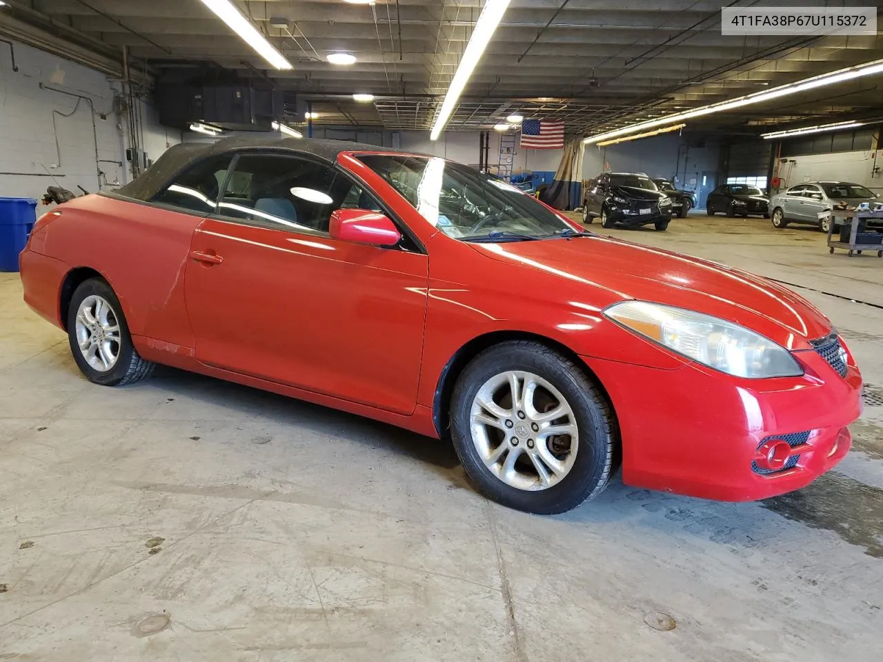 2007 Toyota Camry Solara Se VIN: 4T1FA38P67U115372 Lot: 43117754