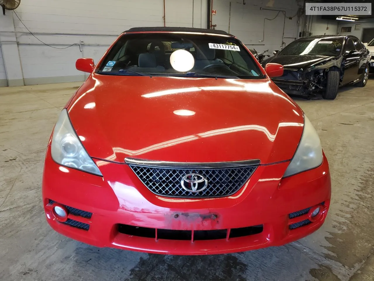 2007 Toyota Camry Solara Se VIN: 4T1FA38P67U115372 Lot: 43117754