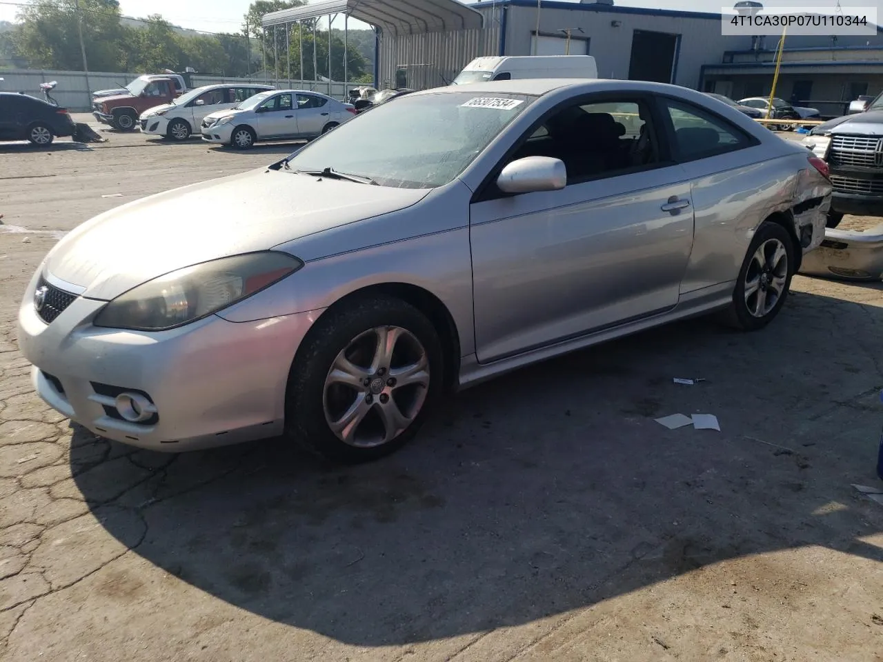 2007 Toyota Camry Solara Se VIN: 4T1CA30P07U110344 Lot: 66307534