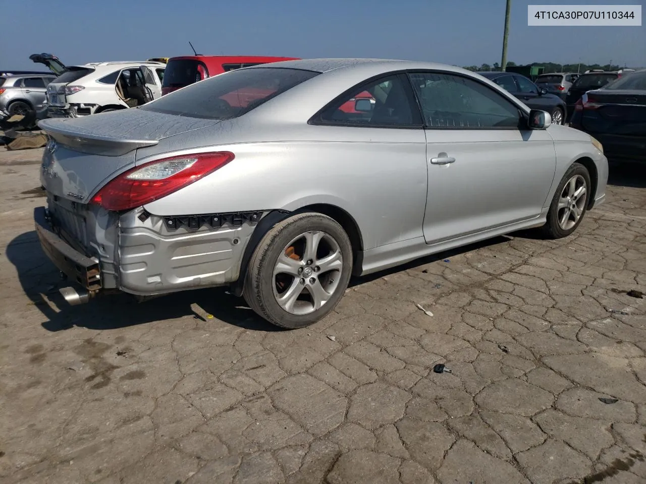 2007 Toyota Camry Solara Se VIN: 4T1CA30P07U110344 Lot: 66307534