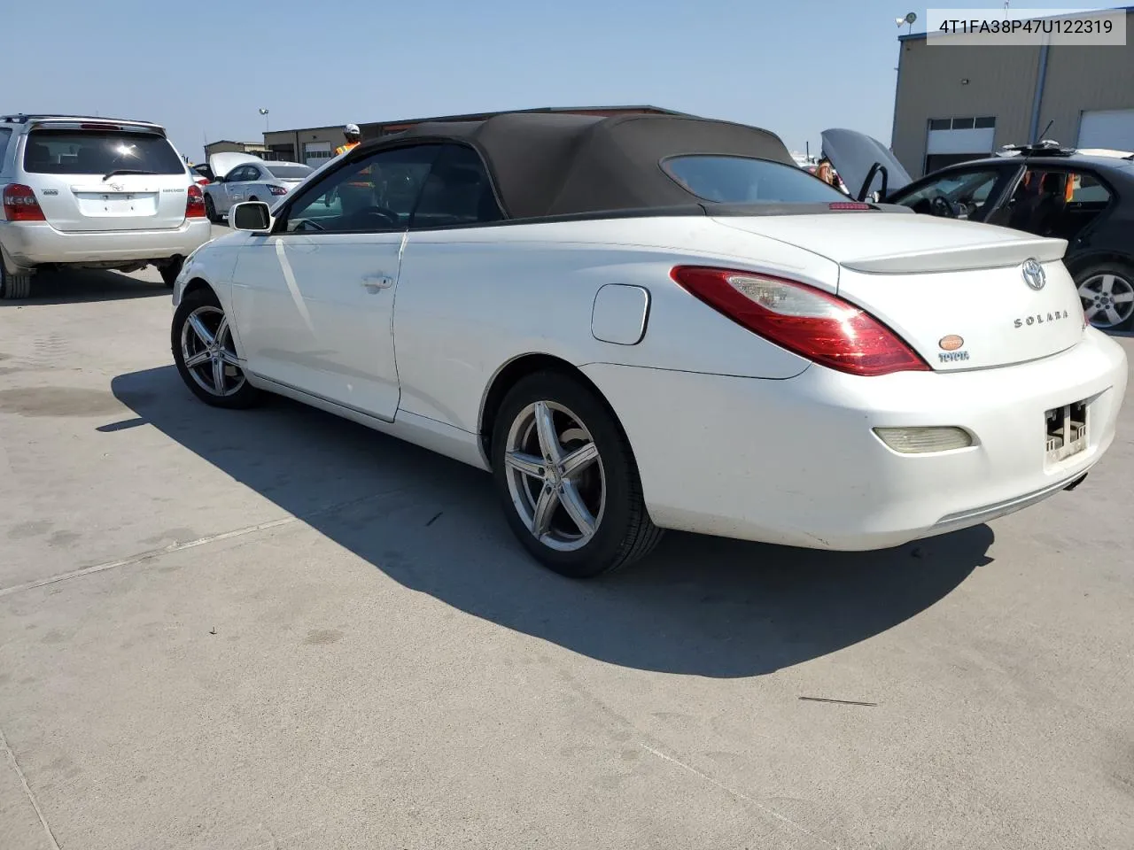 2007 Toyota Camry Solara Se VIN: 4T1FA38P47U122319 Lot: 68317744