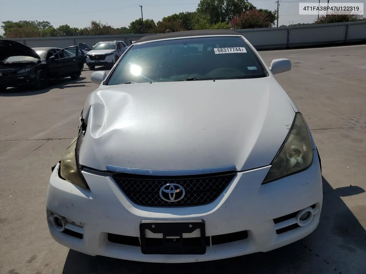 4T1FA38P47U122319 2007 Toyota Camry Solara Se