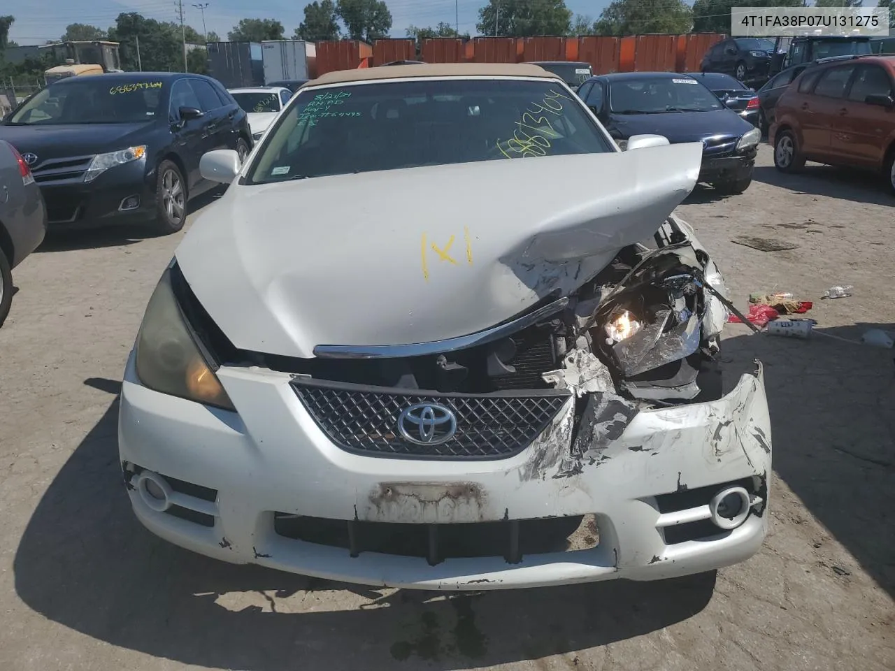 4T1FA38P07U131275 2007 Toyota Camry Solara Se