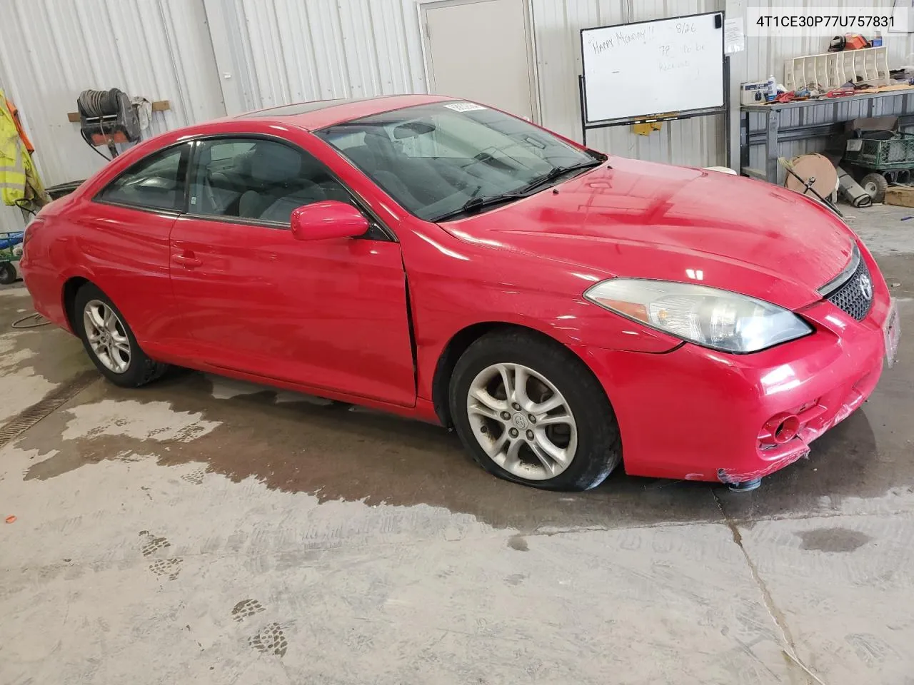 2007 Toyota Camry Solara Se VIN: 4T1CE30P77U757831 Lot: 68832684