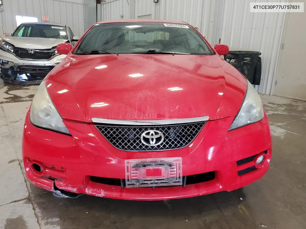 2007 Toyota Camry Solara Se VIN: 4T1CE30P77U757831 Lot: 68832684