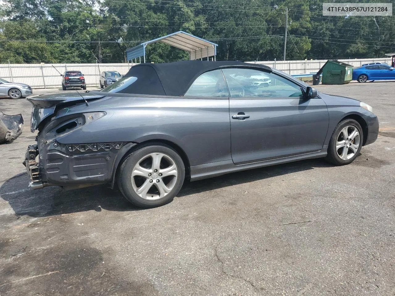 4T1FA38P67U121284 2007 Toyota Camry Solara Se