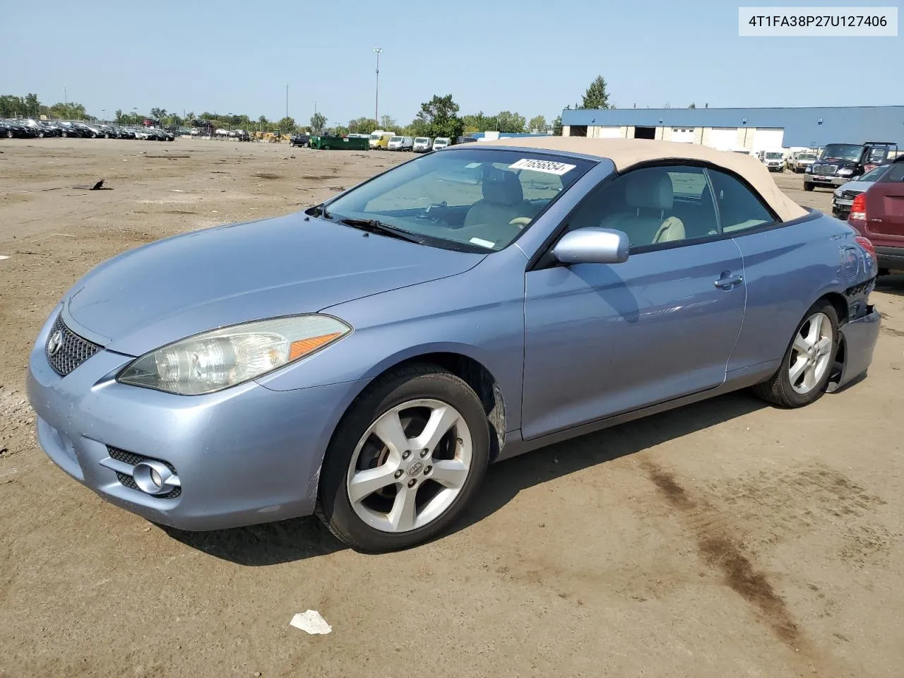 4T1FA38P27U127406 2007 Toyota Camry Solara Se