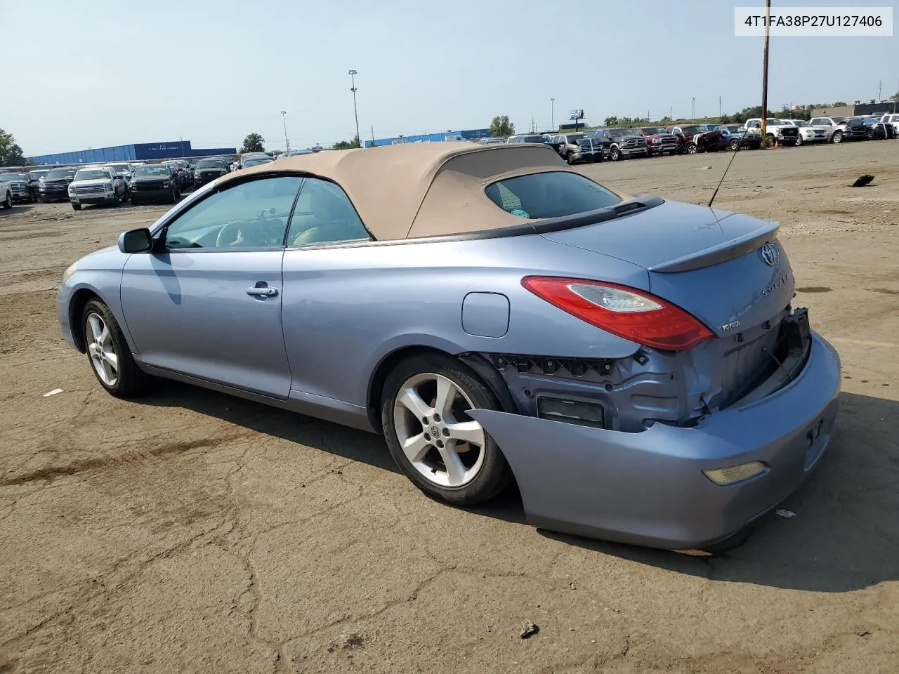 2007 Toyota Camry Solara Se VIN: 4T1FA38P27U127406 Lot: 71656854