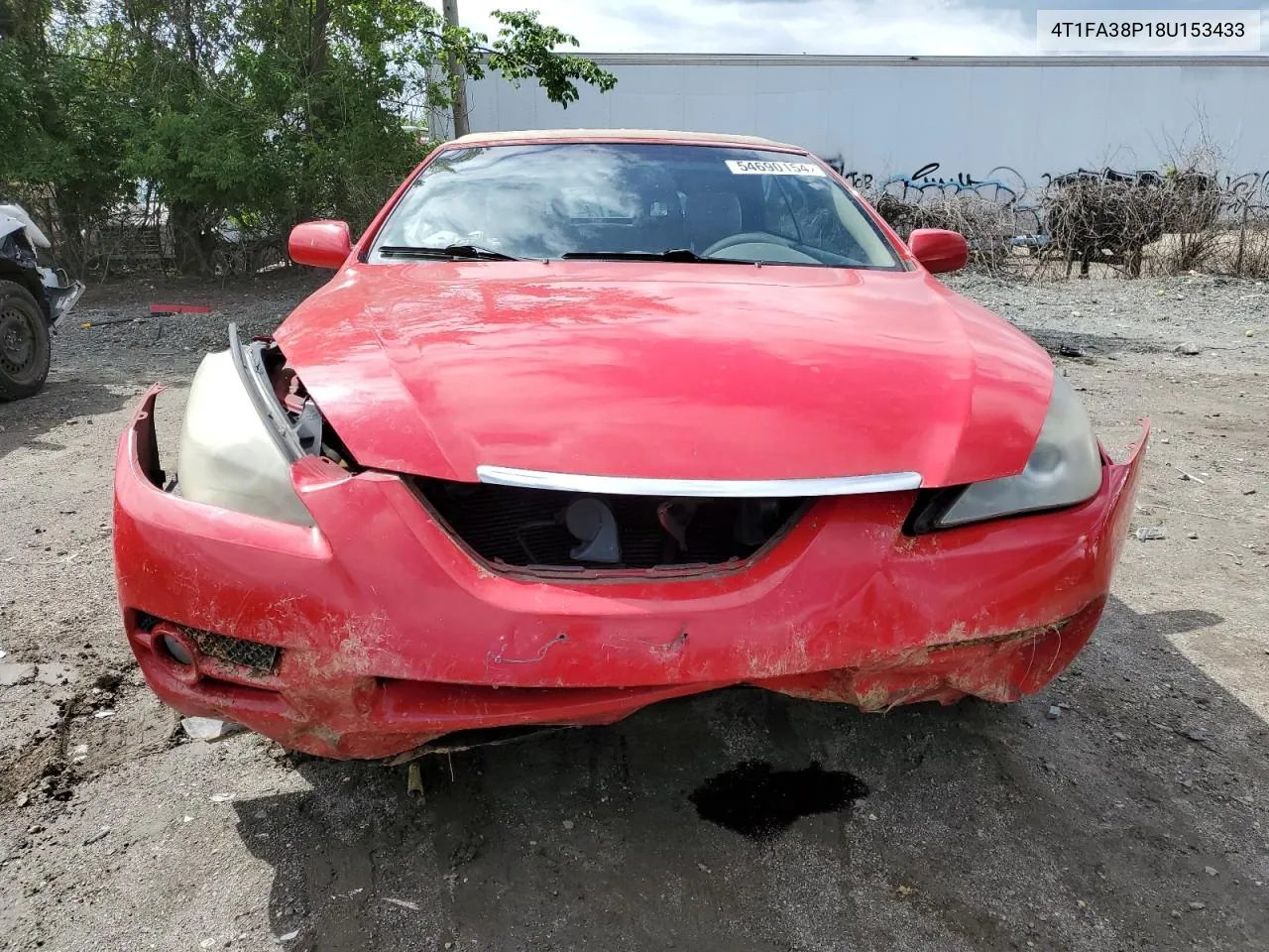 2008 Toyota Camry Solara Se VIN: 4T1FA38P18U153433 Lot: 54690154