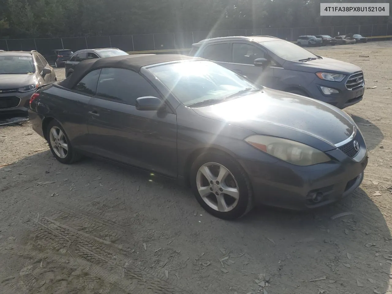 4T1FA38PX8U152104 2008 Toyota Camry Solara Se