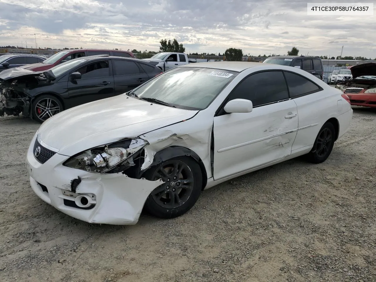 2008 Toyota Camry Solara Se VIN: 4T1CE30P58U764357 Lot: 71848384