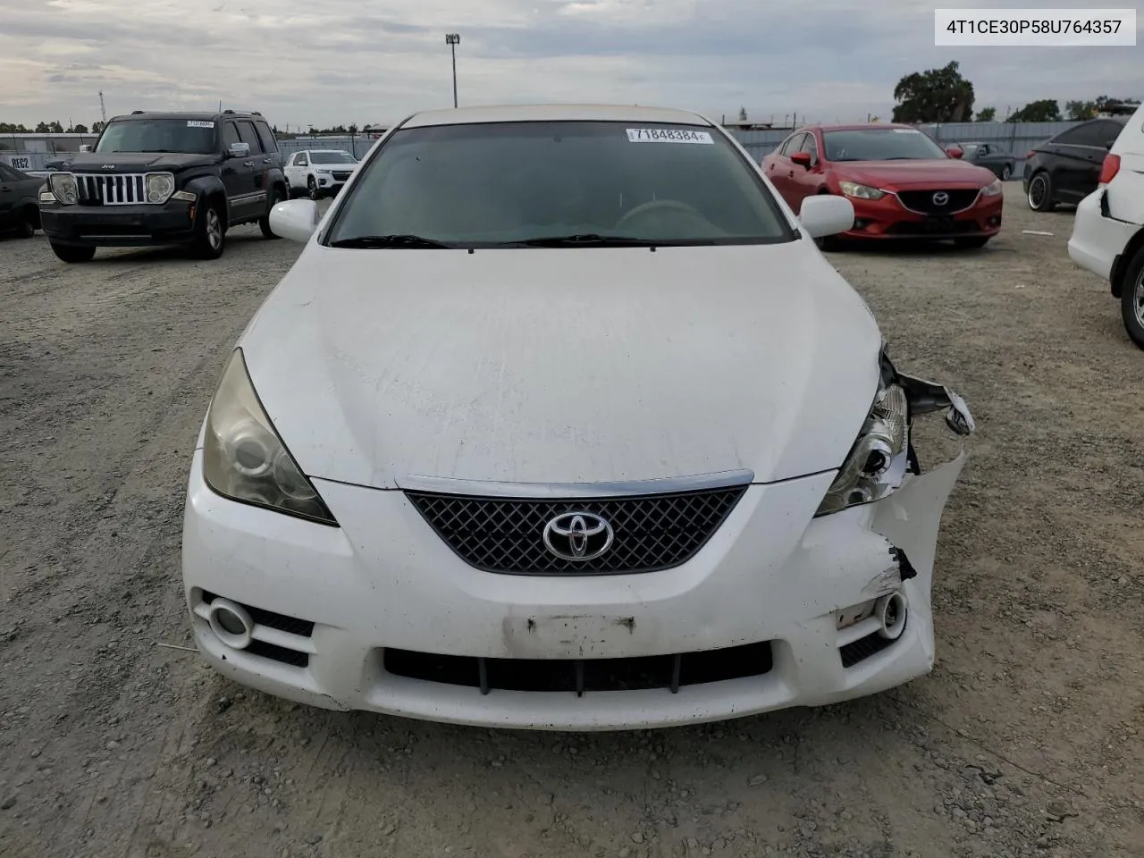 2008 Toyota Camry Solara Se VIN: 4T1CE30P58U764357 Lot: 71848384