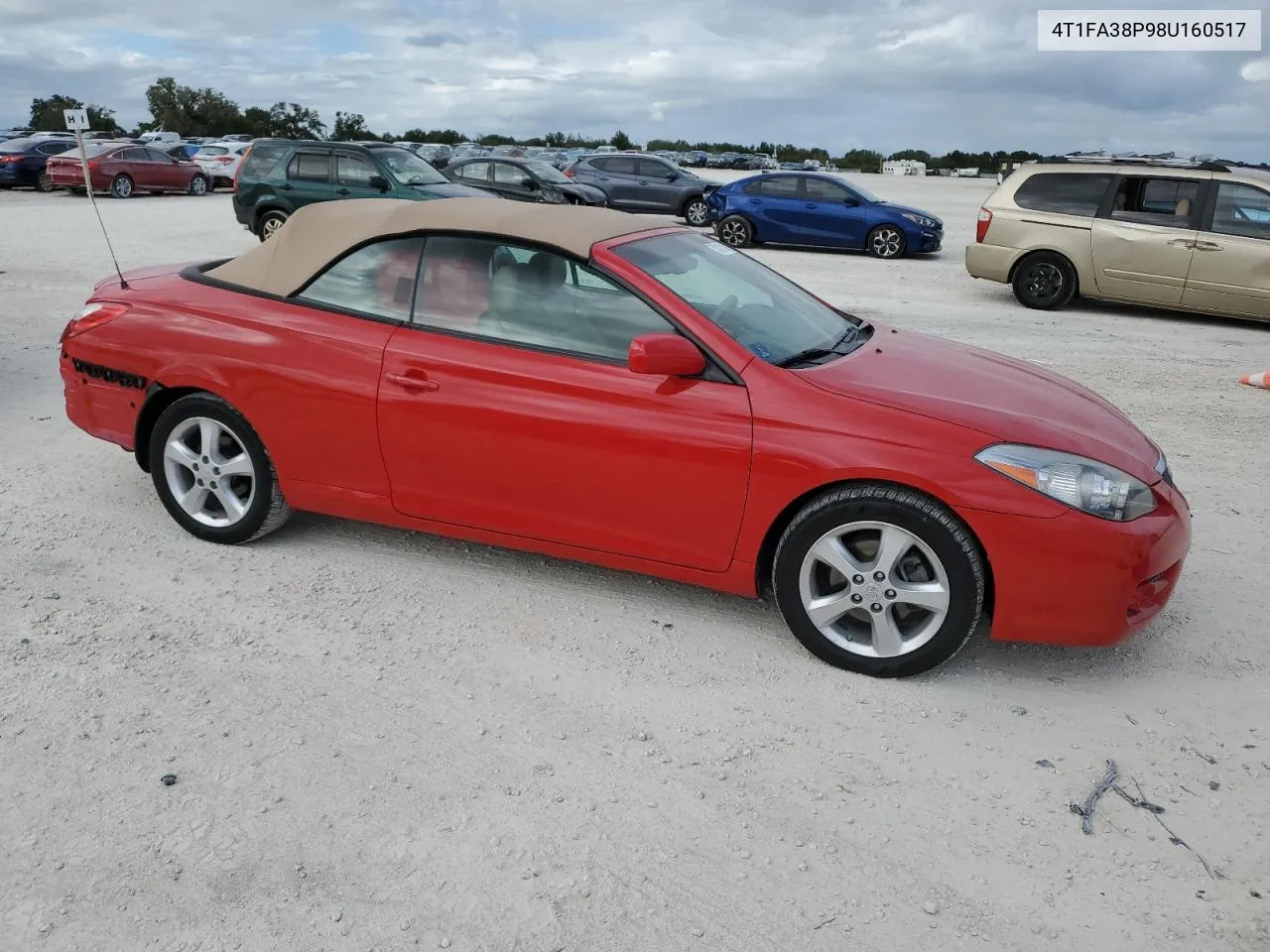 2008 Toyota Camry Solara Se VIN: 4T1FA38P98U160517 Lot: 75759683