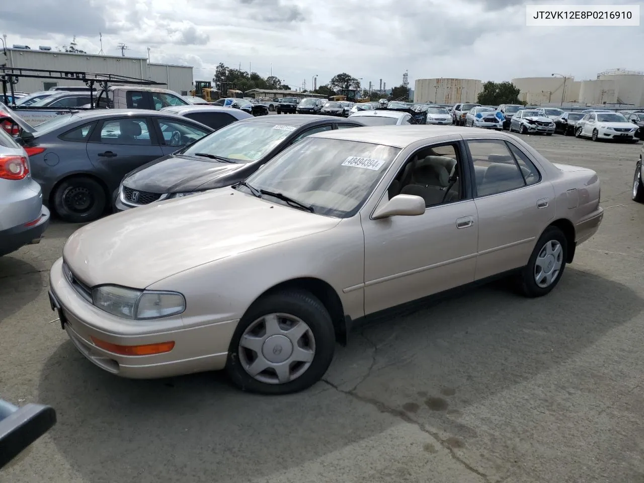 1993 Toyota Camry Le VIN: JT2VK12E8P0216910 Lot: 48494394