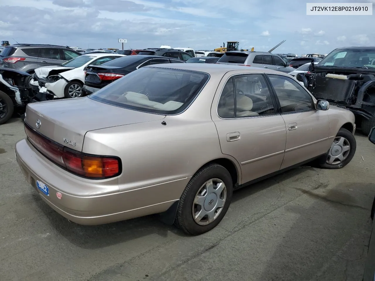 JT2VK12E8P0216910 1993 Toyota Camry Le