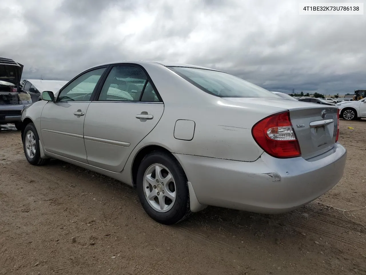 2003 Toyota Camry Le VIN: 4T1BE32K73U786138 Lot: 70334314