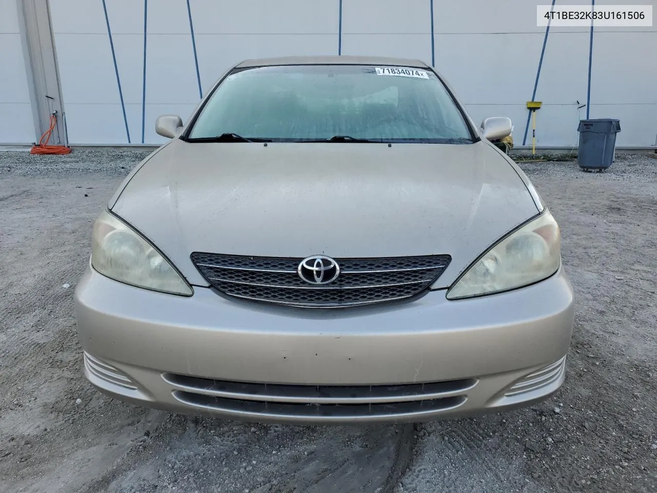 2003 Toyota Camry Le VIN: 4T1BE32K83U161506 Lot: 71834074