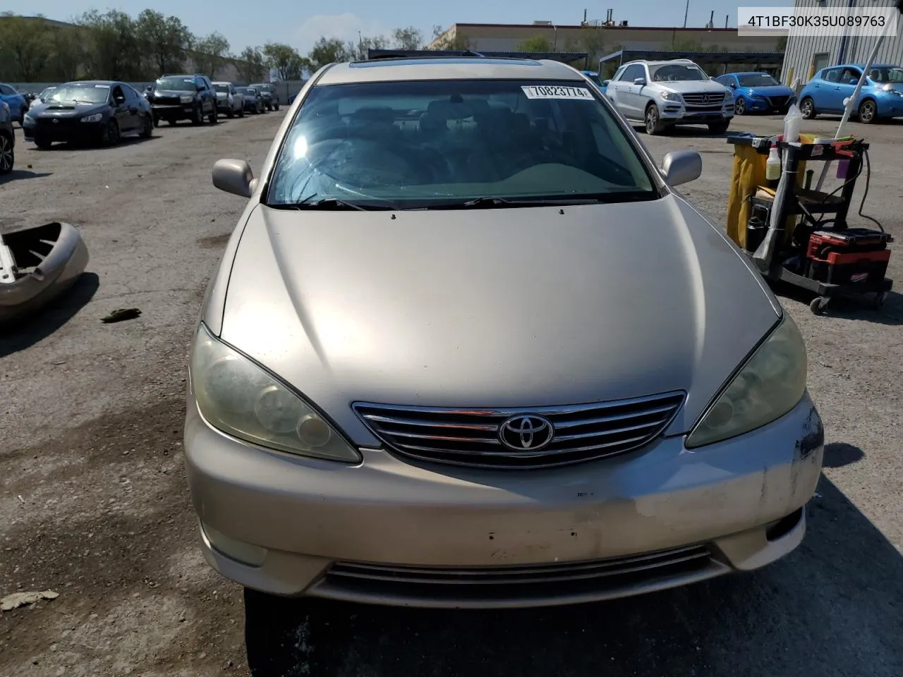 2005 Toyota Camry Le VIN: 4T1BF30K35U089763 Lot: 70823774