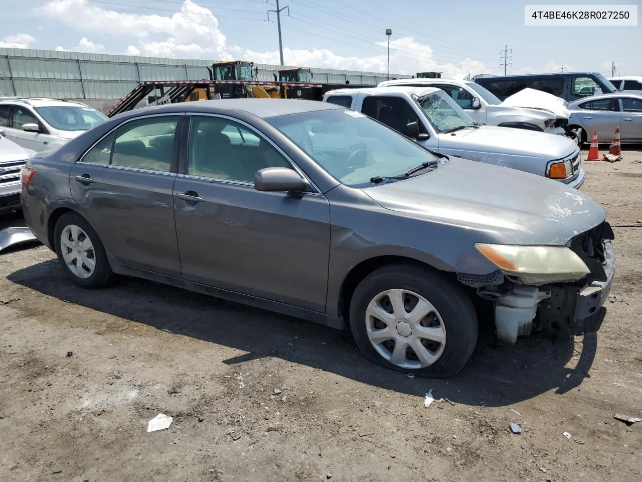 2008 Toyota Camry Ce VIN: 4T4BE46K28R027250 Lot: 63206784