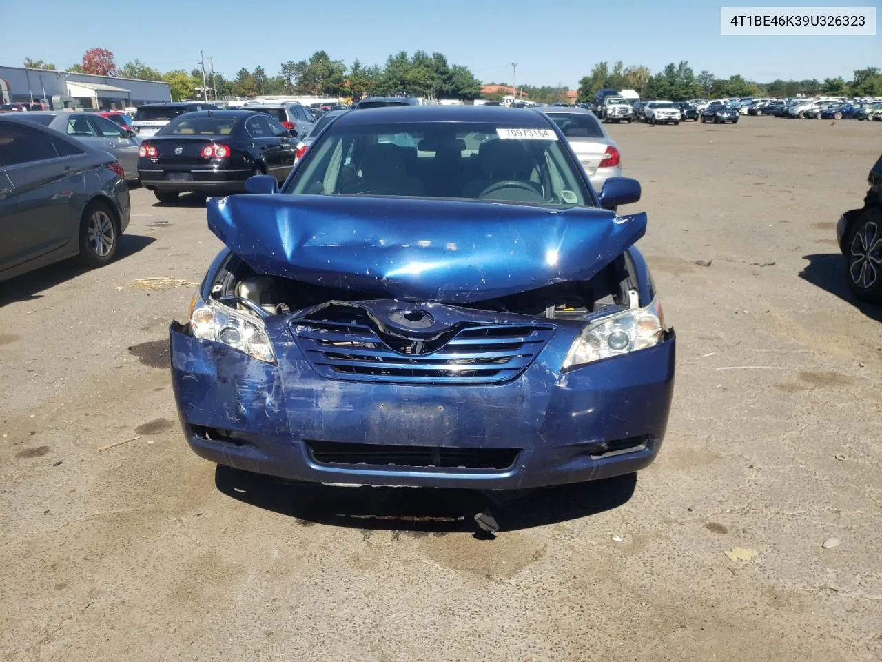 2009 Toyota Camry Base VIN: 4T1BE46K39U326323 Lot: 70973164