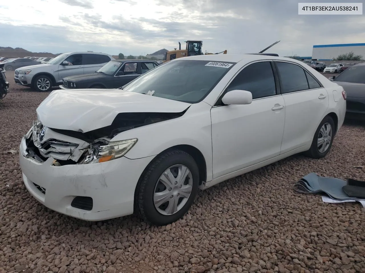 2010 Toyota Camry Base VIN: 4T1BF3EK2AU538241 Lot: 69061964