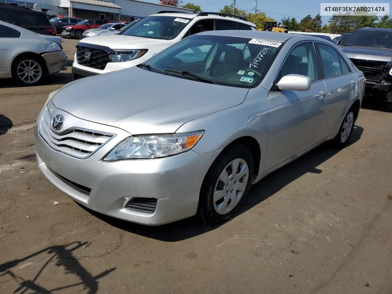 2010 Toyota Camry Base VIN: 4T4BF3EK7AR021474 Lot: 71477734