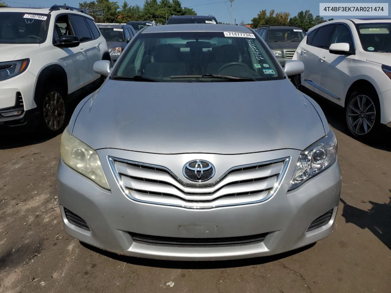 2010 Toyota Camry Base VIN: 4T4BF3EK7AR021474 Lot: 71477734