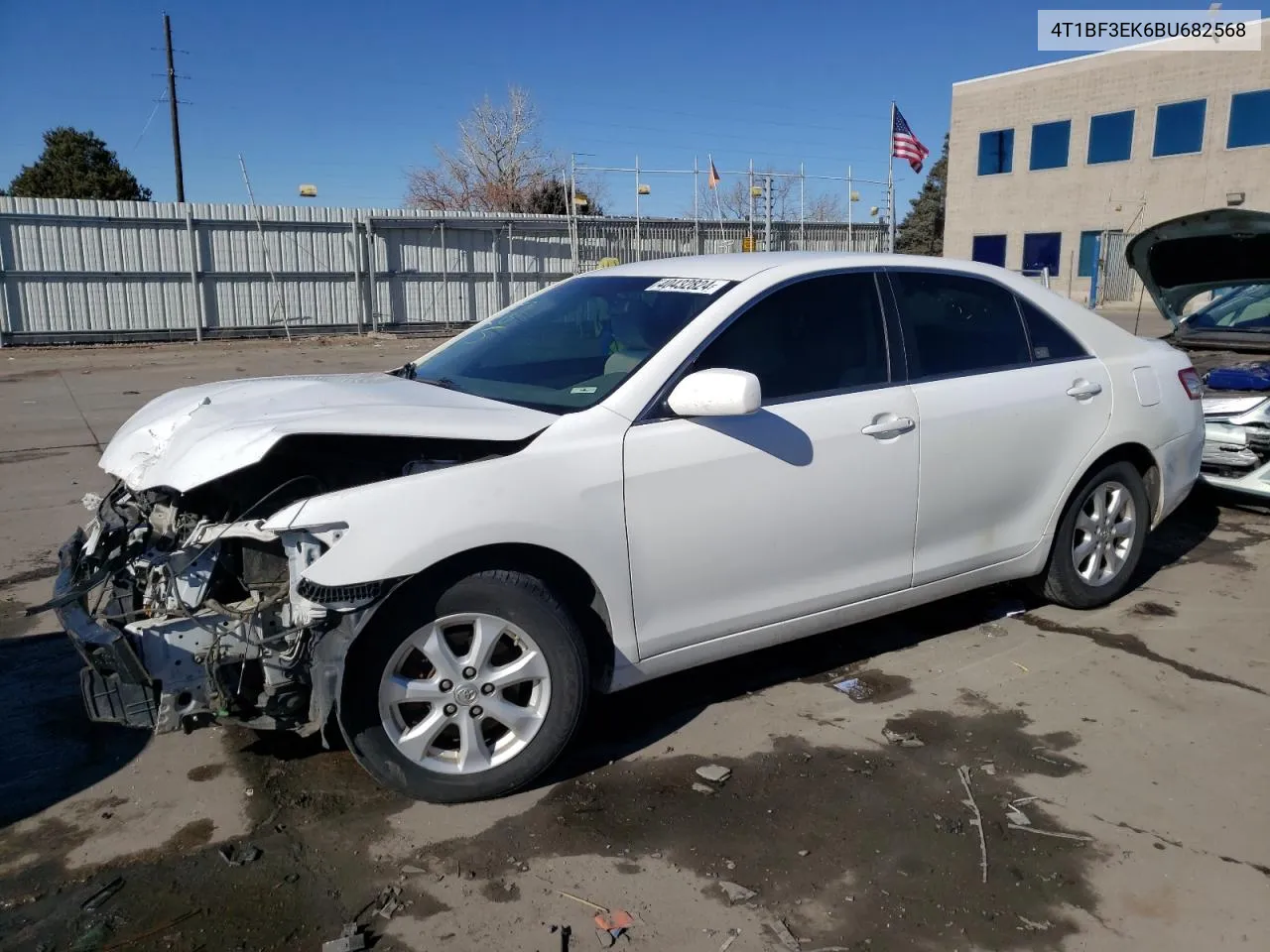 2011 Toyota Camry Base VIN: 4T1BF3EK6BU682568 Lot: 40432824