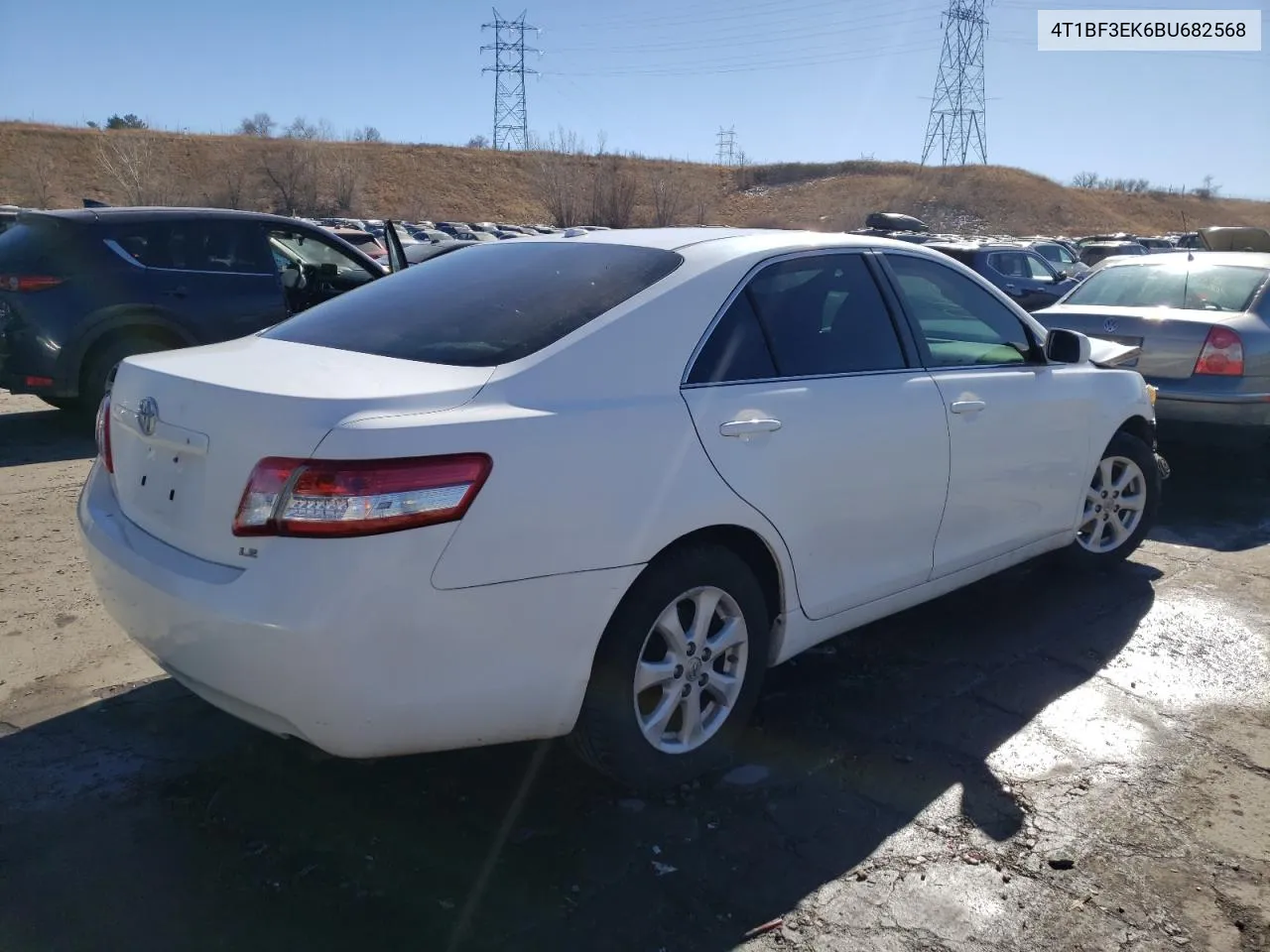 2011 Toyota Camry Base VIN: 4T1BF3EK6BU682568 Lot: 40432824