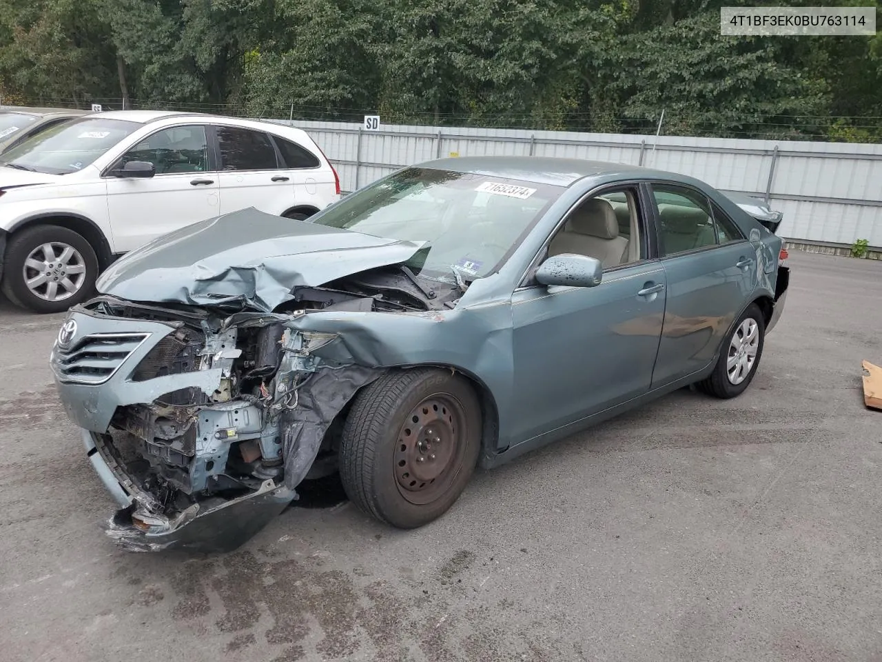 2011 Toyota Camry Base VIN: 4T1BF3EK0BU763114 Lot: 71652374