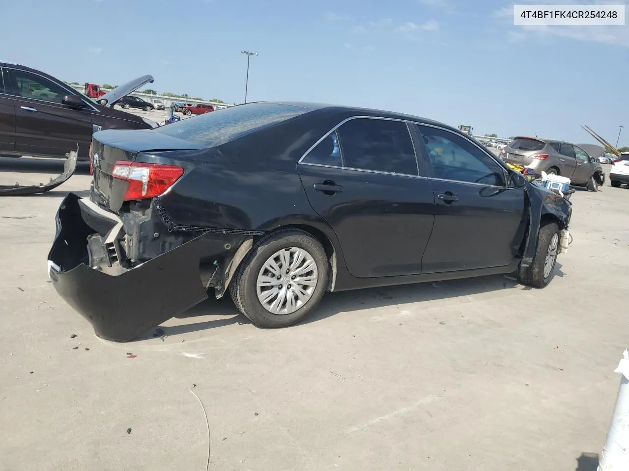 2012 Toyota Camry Base VIN: 4T4BF1FK4CR254248 Lot: 67344304