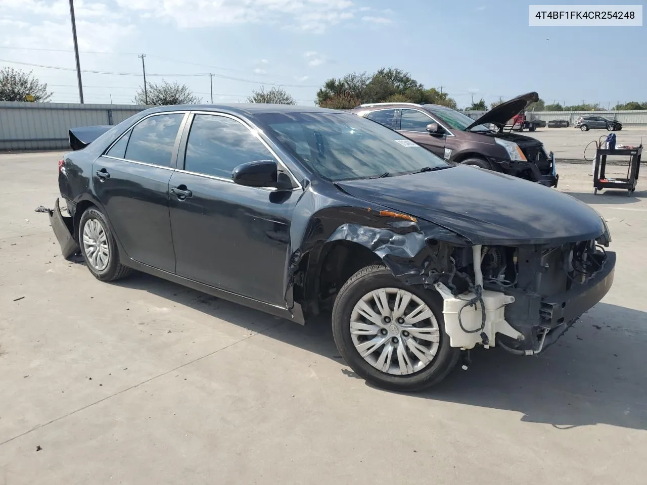 2012 Toyota Camry Base VIN: 4T4BF1FK4CR254248 Lot: 67344304