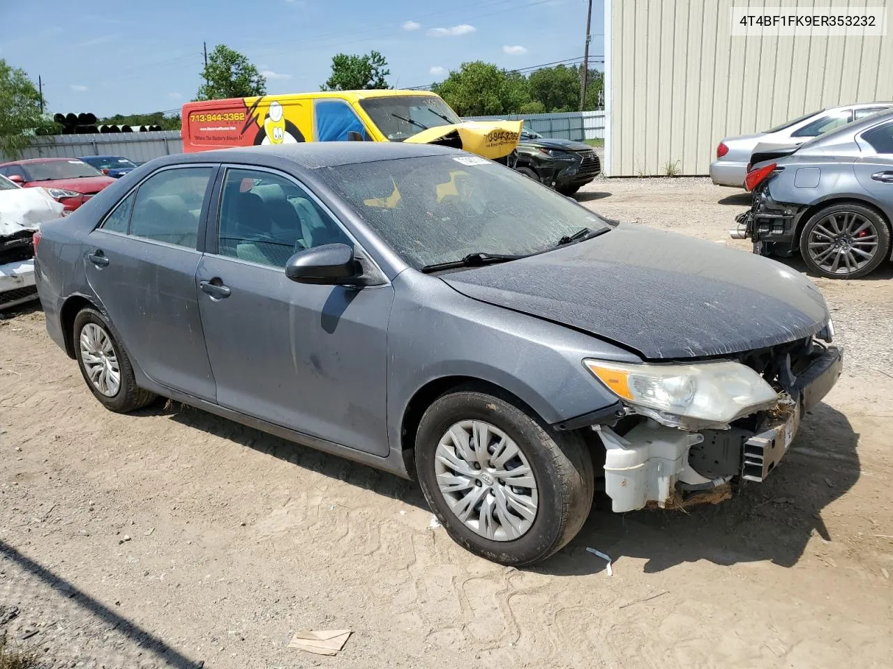 2014 Toyota Camry L VIN: 4T4BF1FK9ER353232 Lot: 71487774