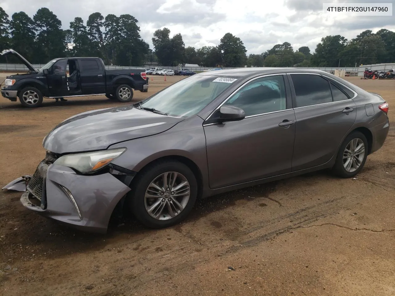 2016 Toyota Camry Le VIN: 4T1BF1FK2GU147960 Lot: 70245864