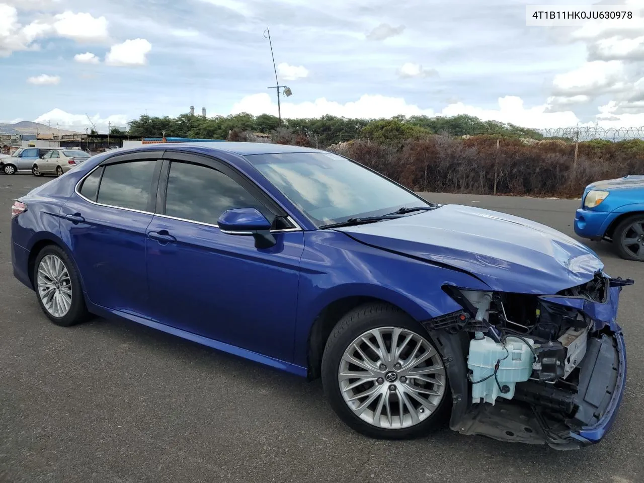 2018 Toyota Camry L VIN: 4T1B11HK0JU630978 Lot: 71924444