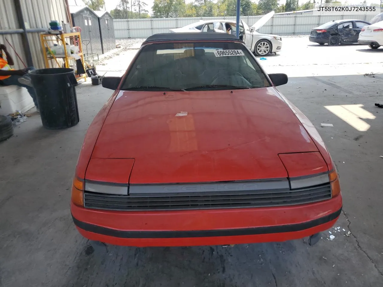 1988 Toyota Celica Gt VIN: JT5ST62K0J7243555 Lot: 69655284