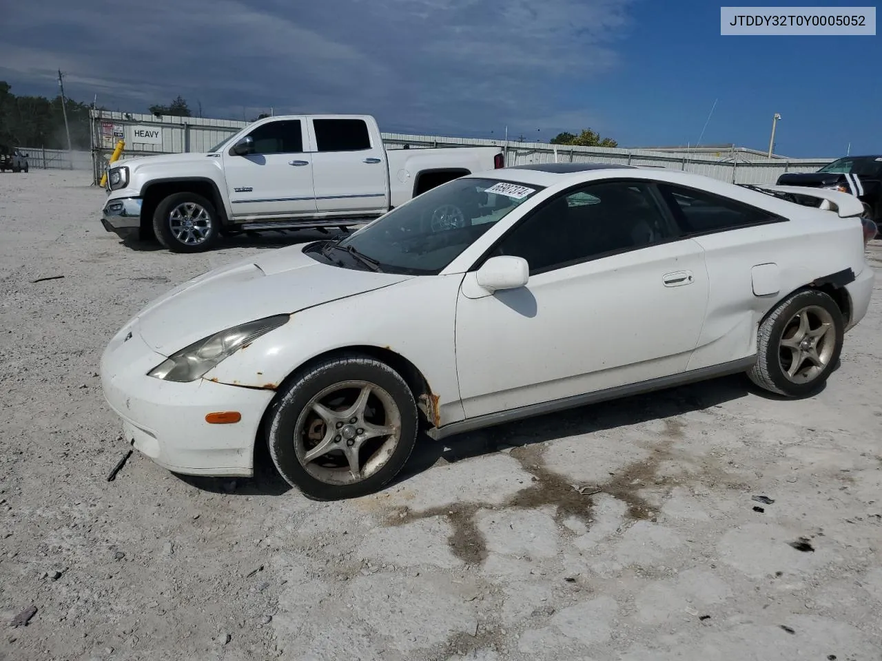 2000 Toyota Celica Gt-S VIN: JTDDY32T0Y0005052 Lot: 66987374