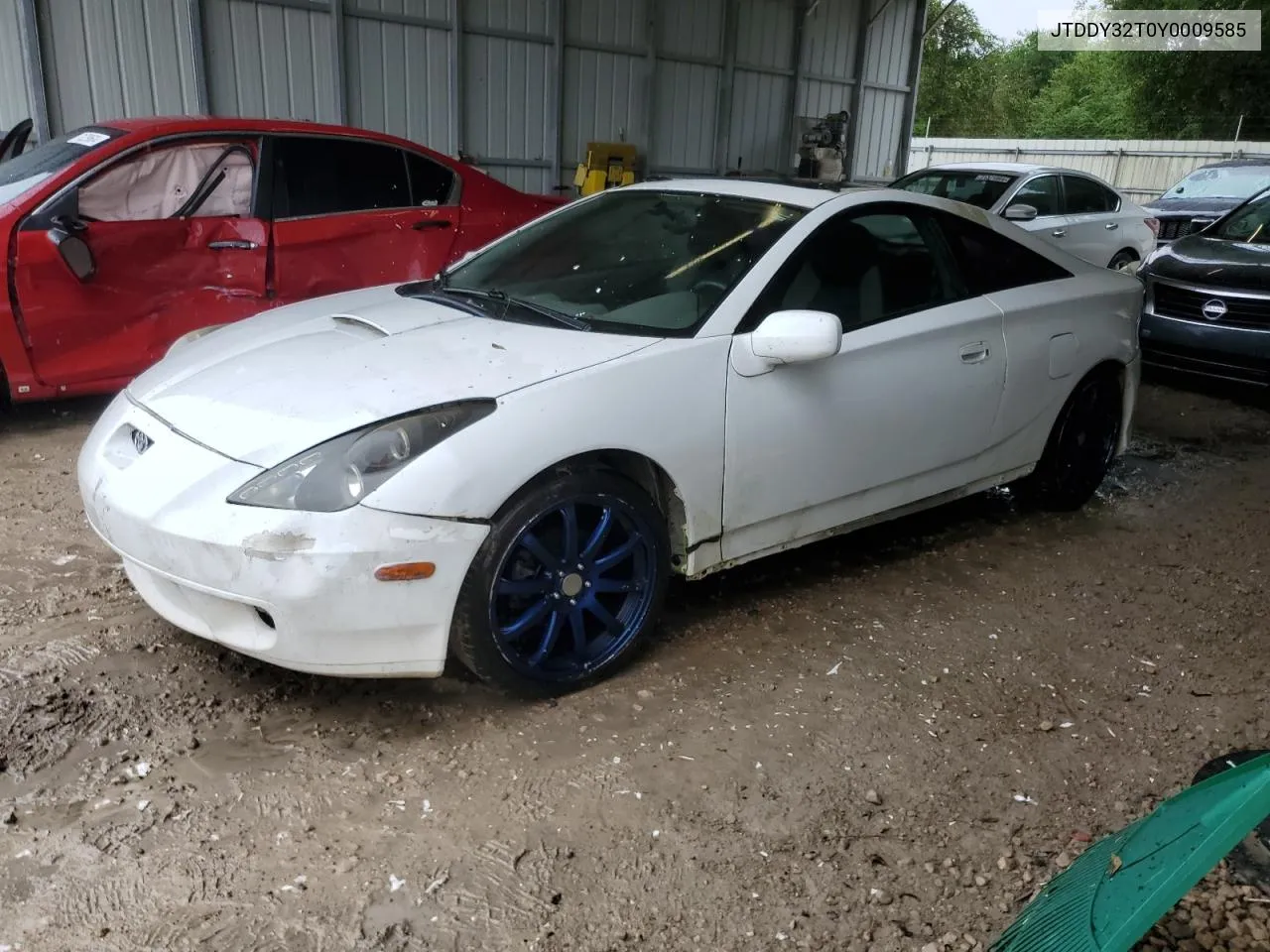 2000 Toyota Celica Gt-S VIN: JTDDY32T0Y0009585 Lot: 70060204