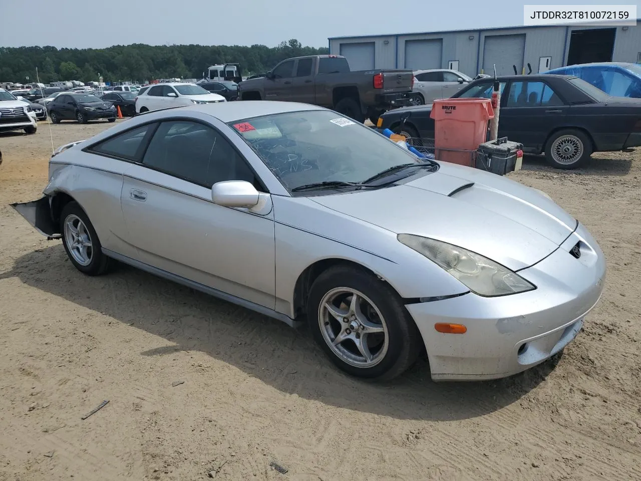 2001 Toyota Celica Gt VIN: JTDDR32T810072159 Lot: 66664694