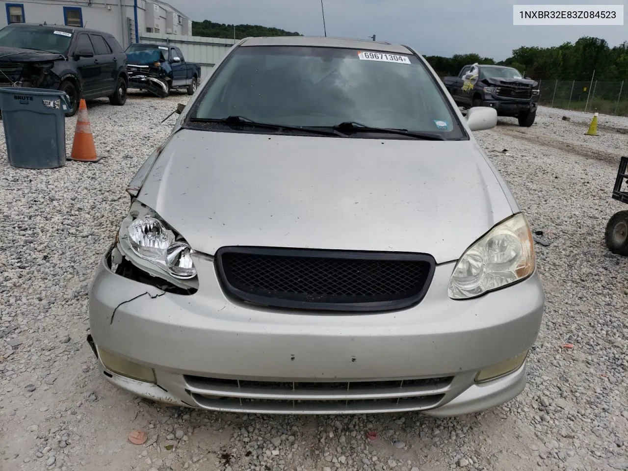 2003 Toyota Corolla Ce VIN: 1NXBR32E83Z084523 Lot: 69671304