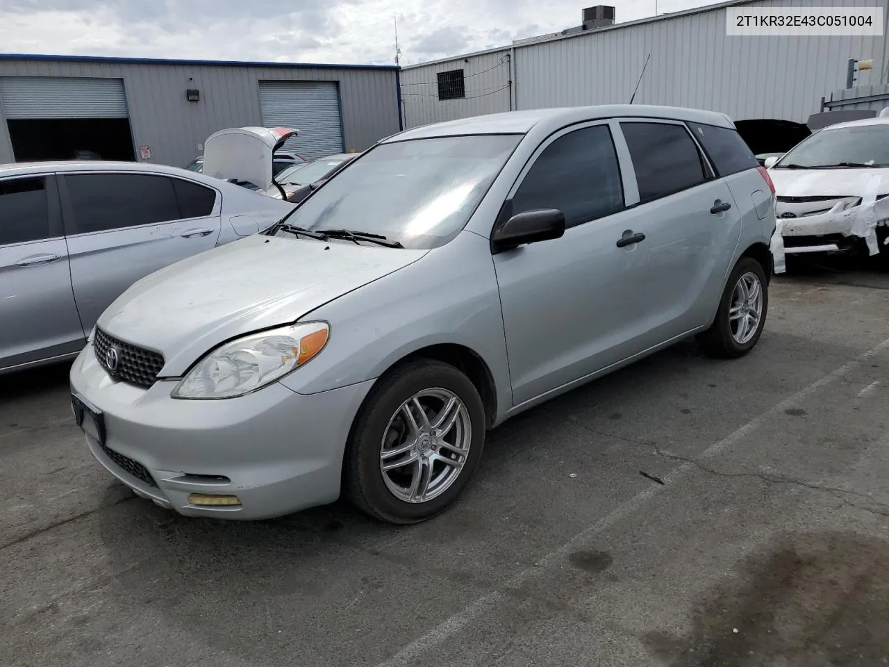 2003 Toyota Corolla Matrix Xr VIN: 2T1KR32E43C051004 Lot: 72174794