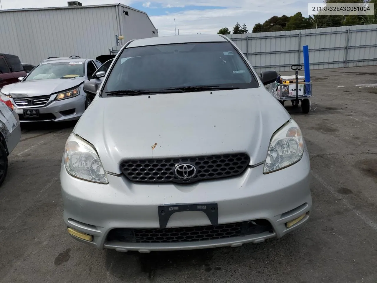 2T1KR32E43C051004 2003 Toyota Corolla Matrix Xr